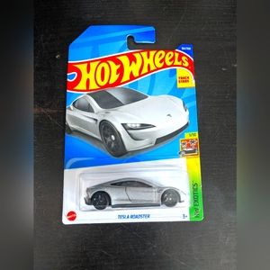 Hot Wheels Tesla Roadster Diecast
